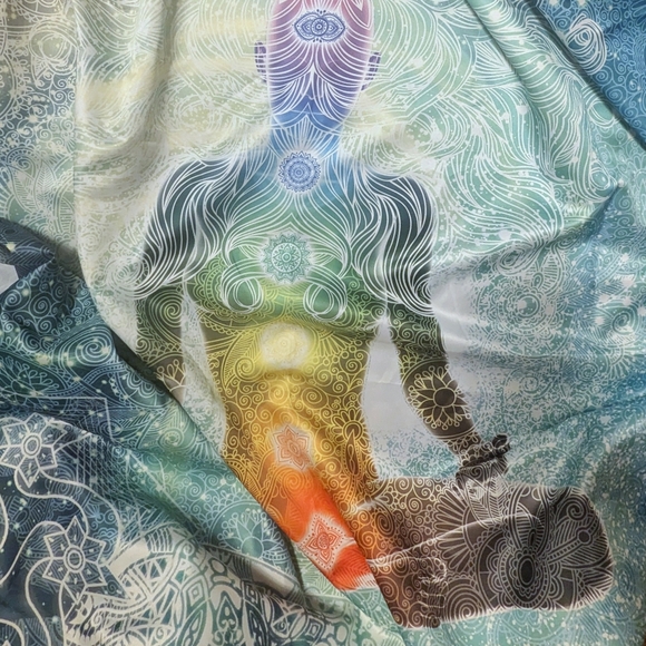 Chakra Zen Tapestry 60" X 80" - Picture 8 of 8